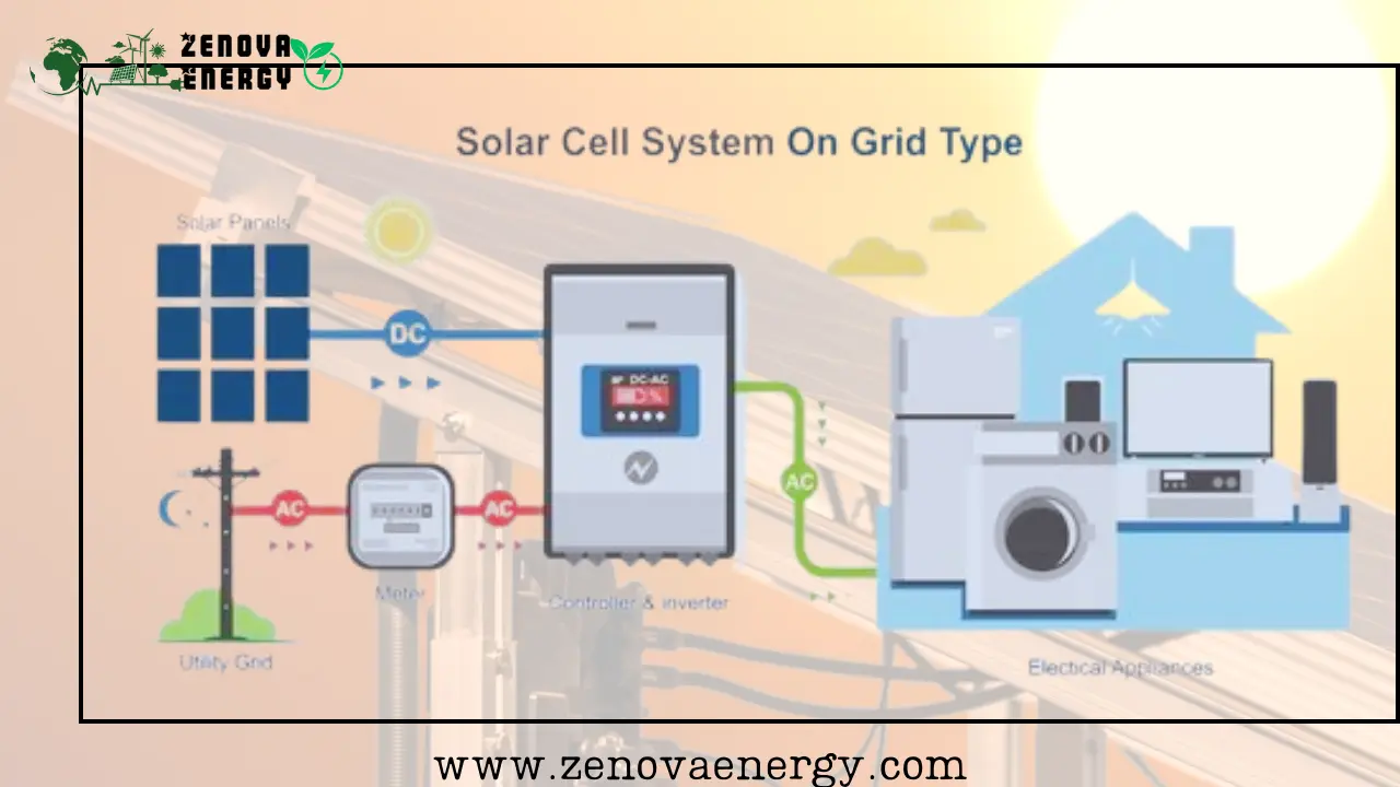 On-grid solar system