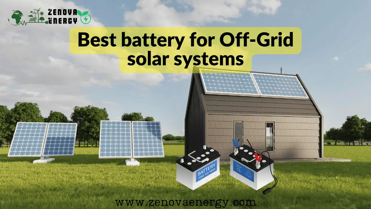 Best battery for Off Grid solar systems